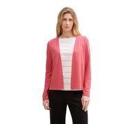 TOM TAILOR Women's 1041290 Long-Sleeved T-Shirt, 11016-Berry Red, XXL