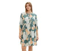 TOM TAILOR Women's 1041302 Dress, 34845-Abstract Flower Print, 28 UK