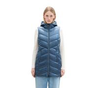 TOM TAILOR Women's 1041490 Vest, 26779-Nighttime Blue, XXL, 26779 - Nighttime Blue, M