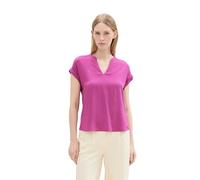 TOM TAILOR Women's Basic Summer Blouse Top, 35275 - Lush Orchid, 18