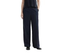 TOM TAILOR Women's 1042933 Loose fit Trousers, 10668-Sky Captain Blue, 34W x 30L