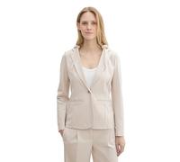 TOM TAILOR Women's 1043185 Hooded Blazer, 12365-Dusty Beige, M