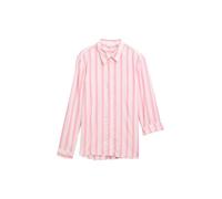 TOM TAILOR Women's 1045245 Blouse, 37188-Bright Rose Woven Stripe, 18