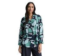 TOM TAILOR Women's 1046193 Blouse, 37800-Green Dots and Shapes Design, 16