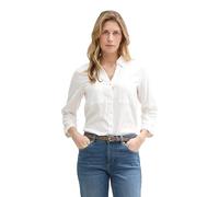 TOM TAILOR Women's 1046197 Blouse, 20000-White, 10