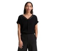 TOM TAILOR Women's 1046203 Blouse, 14482-Deep Black, 14
