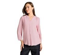 TOM TAILOR Women's 1050771 Blouse, 39663-Cozy Pink White Stripe, 8