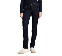 TOM TAILOR Women's 20622022 Alexa Straight Jeans, 10138 - Rinsed Blue Denim (New), 33W / 32L