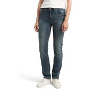 TOM TAILOR Women's 20622022 Alexa Straight Jeans, 10281 - Mid Stone Wash Denim (New), 32W / 32L