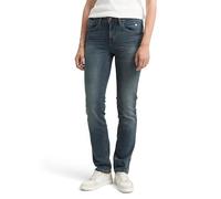 TOM TAILOR Women's 20622022 Alexa Straight Jeans, 10281 - Mid Stone Wash Denim (New), 34W / 30L