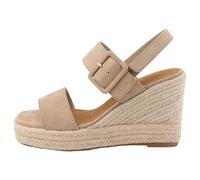 TOM TAILOR Women's 5390900019 Wedge Sandals, Sand, 42 EU, sand, 9 UK