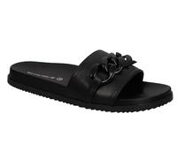 TOM TAILOR Women's 5393606 Loafer Flat, Black, 5 UK