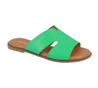 TOM TAILOR Women's 5393902 Flat Slipper, Green, 10 UK