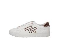 TOM TAILOR Women's 5394708 Sneaker, White Rose Gold, 7.5 UK