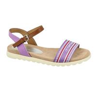 Tom Tailor Women's 5394909 Flat Sandal, Navy, 10 UK