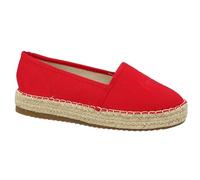 TOM TAILOR Women's 5396301 Loafer Flat, red, 3.5 UK