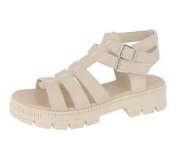Tom Tailor Women's 5399608 Fishing Sandals, Beige, 41 EU, beige, 8.5 UK