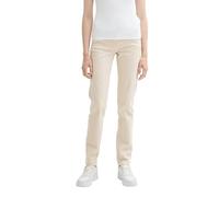 TOM TAILOR Women's 1042940 Alexa Slim Pants, 12365-Dusty Beige, 34W x 32L