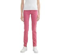 TOM TAILOR Women's Alexa Slim Trousers, 16348 - Pink Velvet, 38W x 32L