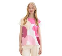 TOM TAILOR Women's 1041535 T-Shirt, 10330 Dove White, XS