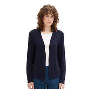 TOM TAILOR Women's 1036778 Basic T-Shirt Cardigan, 10668-Sky Captain Blue, XL