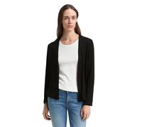 TOM TAILOR Women's 1036778 Basic Summer Cardigan, 29999-Black, XXL