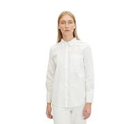 TOM TAILOR Women's Blouse 1034784, 10315 - Whisper White, 38