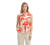 TOM TAILOR Women's 1045253 Blouse, 37799-Red Dots and Shapes Design, 18