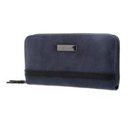 TOM TAILOR Women's Elin Wallet, Blue, 20x2,5x10,5