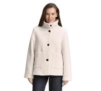 TOM TAILOR Women's Jacket, 38248 - Structure Beige Melange, XXL