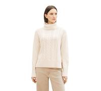 TOM TAILOR Women's Jumper, 28130 Soft Buttercream, L