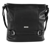 TOM TAILOR Women's Juna Shoulder Bag, Black, 30x28x10 cm (B x H x T)