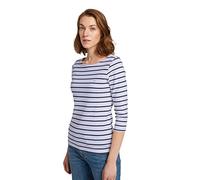 TOM TAILOR Women's Long Sleeve with Embroidered Logo