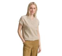 TOM TAILOR Women's Loose Fit Blouse, 15664 - Nutria Olive, 8