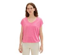 TOM TAILOR Women's Loose fit T-Shirt with Elastic Hem