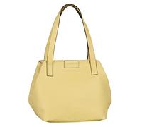 TOM TAILOR Women's Miri Zip Shopper with Zip, Light yellow, L