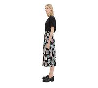 TOM TAILOR Women's Pleated Skirt with Pattern, 32413-tie dye Flower Design, 12