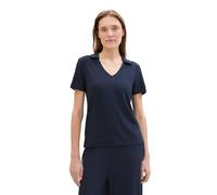 TOM TAILOR Women's 1041565 T-Shirt, 10668-Sky Captain Blue, M