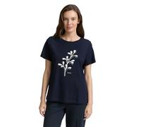 TOM TAILOR Women's T-Shirt, 10668 - Sky Captain Blue, XS