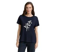 TOM TAILOR Women's T-Shirt, 10668 - Sky Captain Blue, XS
