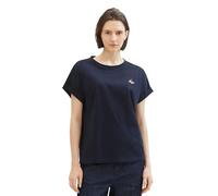 TOM TAILOR Women's T-Shirt, 10668 - Sky Captain Blue, XXS