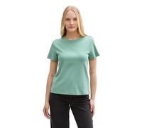 TOM TAILOR Women's T-Shirt, 13010 - Faded Green, XS