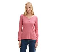 TOM TAILOR Women's T-Shirt, 37445 - Off White Red Small Stripe, Large
