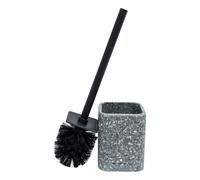 TOM TAILOR X WENKO Toilet Brush Set With Holder, Grey White Flecked