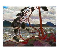 Tom Thomson The West Wind Large Wall Art Print Canvas Premium Poster Mural