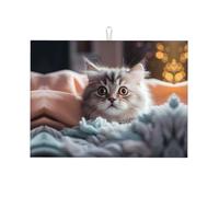 Tom Thumb Absorbent Kitchen Mat 18x24 inches - High-density fiber absorbs water quickly