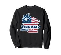Tom Tiffany for Governor 2026 Wisconsin Election Map Sweatshirt