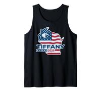 Tom Tiffany for Governor 2026 Wisconsin Election Map Tank Top
