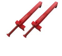 Tom tool LXQ 7.9-9.4 Inch Extended Upgrade Brick Line Clips Line Runners Sold in Pairs,Red
