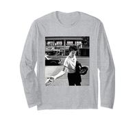 Tom Waits Downtown Train Singer Photo By AJ Barratt Long Sleeve T-Shirt